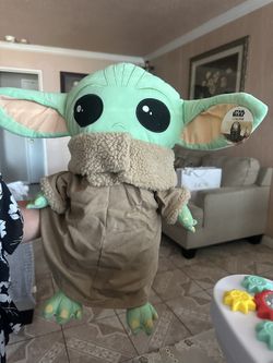 Baby Yoda Plush Pillow