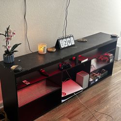 Tv Stand W/ Led Lights