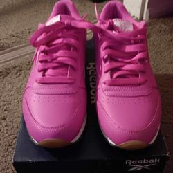 Pink Reebok 