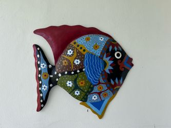 Outdoor fish decoration