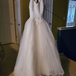 Wedding Dress $300
