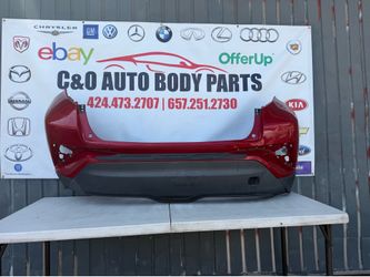 Toyota Chr ch-r -2018 2019 2020 2021 2022 Rear bumper with valance original used Oem