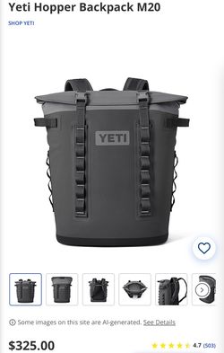 Yeti back pack