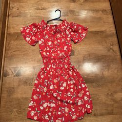 Cute Floral Woman’s Dress Shipping Available