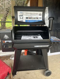 New Wood Pallet Grill 