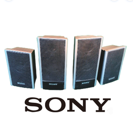 Sony 4 Speakers Surround Sound Set SS-TS81 AND SS-TS80 Nice!