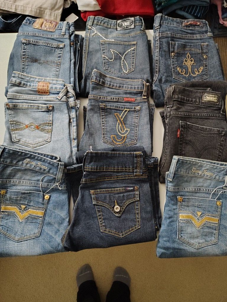 Jeans Womens Girl Mens Clothing Winter Warm