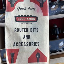 Router Bits And Accessories 
