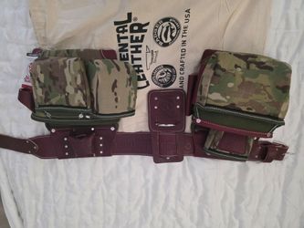 Occidental Leather Special Edition - OxyLights™ Framer Tool Belt Setup - Multicam Size Large