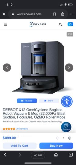 Brand new robot vacuum