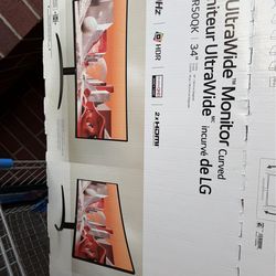 100HZ LG ULTRAWIDE MONITOR CURVED
