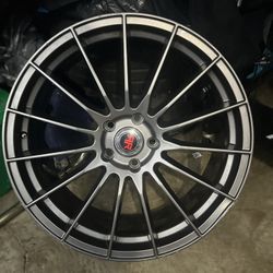 Revolution Racing Rr26 Wheel 18x8 5x114.3 Matte Graphite 40mm