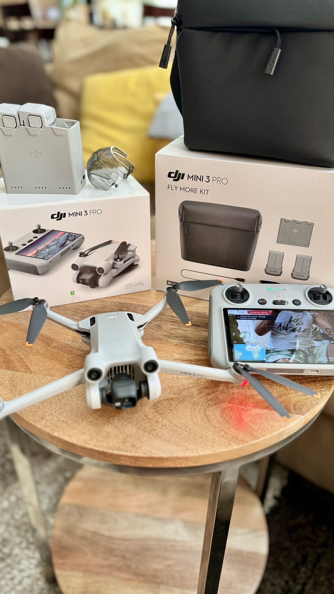 Drone DJI Mini 3 PRO 4K + Fly More kit + Manufacture Insurance