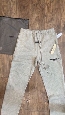 Dark Oatmeal Uncuffed Essential Pants Size M