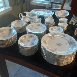 Beautiful China And Crystal Set