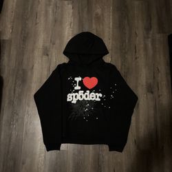 Spider Hoodie Size Medium 