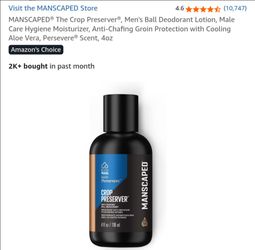 MANSCAPED  Deodorant