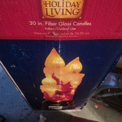30" Fiber Glass Candles 