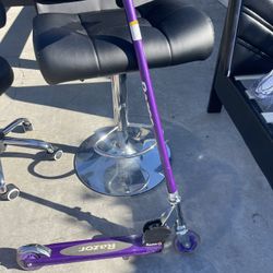 Purple Razor Scooter