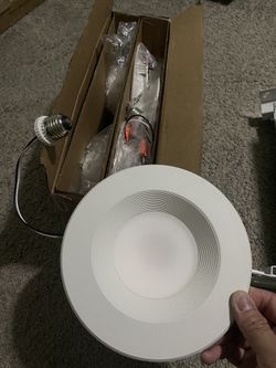13w 5/6" Retrofit Baffle Downlight (6pc)