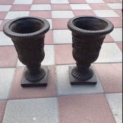 Perfect Gift New Flower Pots Made Out Of Cement 