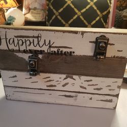 Happily Ever After...Unique Picture Holder..