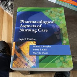 Pharmacological Aspects Of Nursing Care 8th Edition