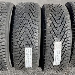 255 55 18 Hankook Winter iPike X tires BRAND NEW