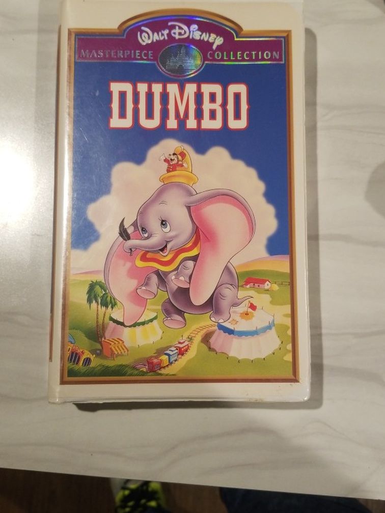 VHS -DUMBO The Original 1941 Movie