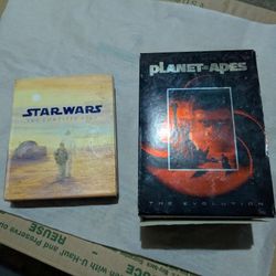 Star Wars + Planet Of The Apes Dvd Sets