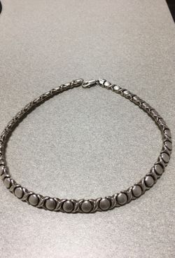 Sterling Silver Choker Necklace