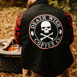 Death Wish Coffee Black Vest XL