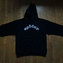 Sp5der Hoodie Black VVS 