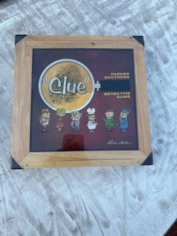 Parker Brothers Clue Detective NIB Board Game