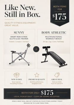 Workout Equipment NIB