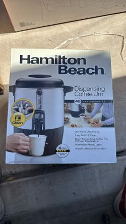 Hamilton Beach Dispensing Coffe Urn