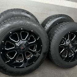 20” XD Wheels And Tires 5 Lug 