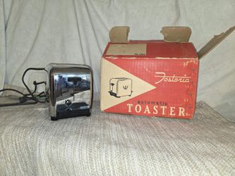 Vintage Fostoria Automatic Toaster