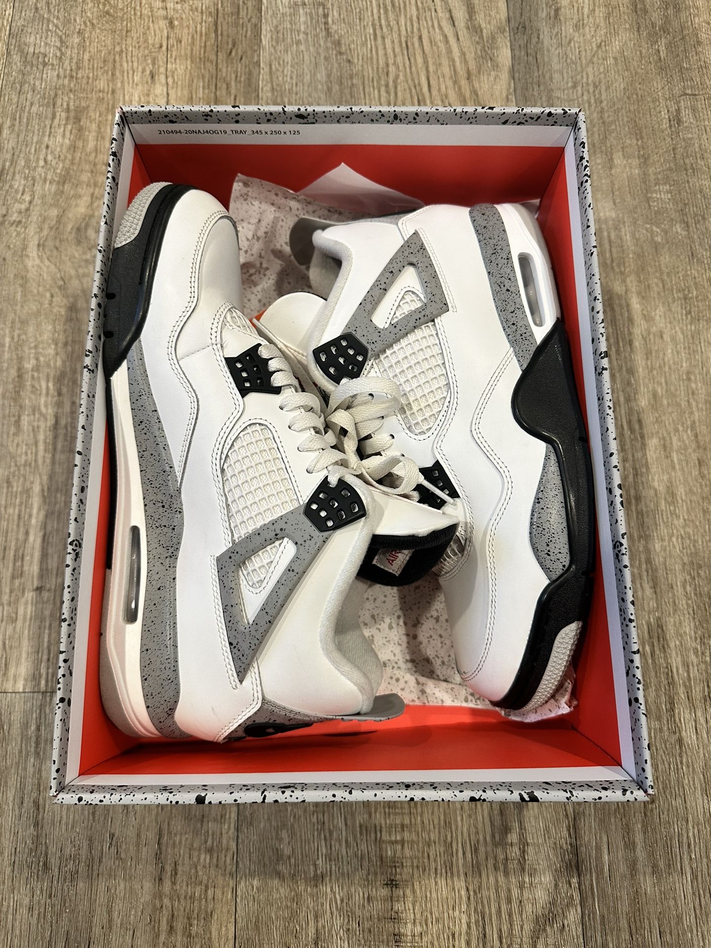 White Cement Jordan 4