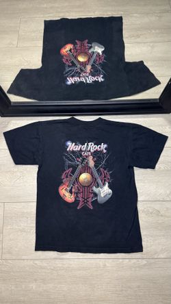 Y2K 2000s Boys Electricity Hard Rock Cafe Tribal Shirt