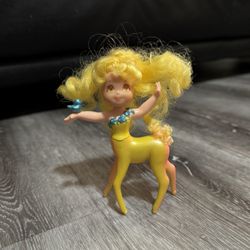 Vintage Kenner Sea Wees Shimmers Meadow Centaur Doll Toy 1986