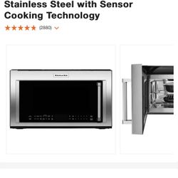 Kitchen Aid Microwave Hood With Sensors Cook