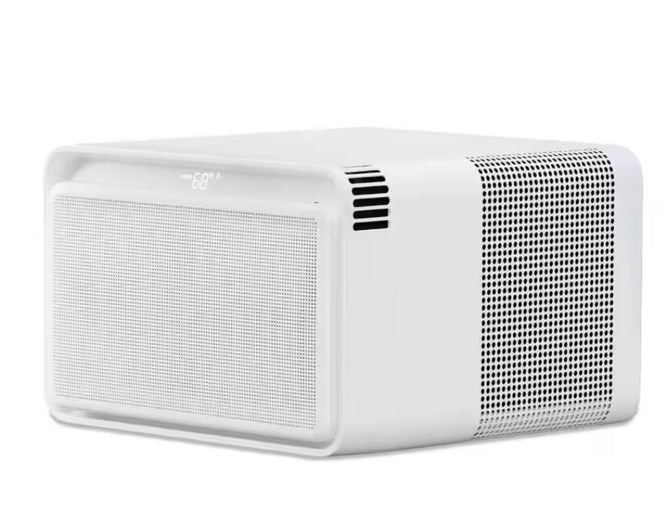 Windmill 8,000 BTU 115-Volt Quiet/ECO/Smart Window Air Conditioner with Wi-Fi/App, Remote and Easy Install
