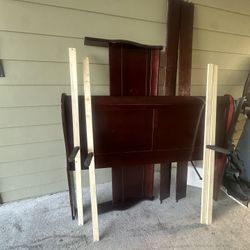 Wood Queen Bedframe 