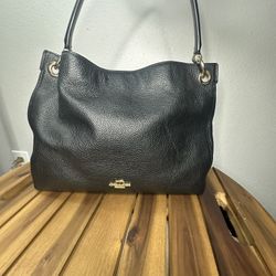COACH HOBO BLACK SHOULDER/CROSSBODY PURSE 