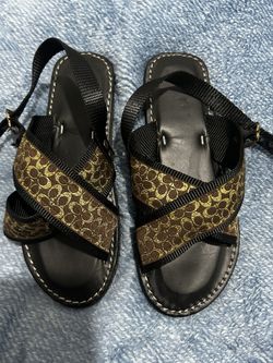 Size 10, Women’s Coach Sandals Mexican Style
