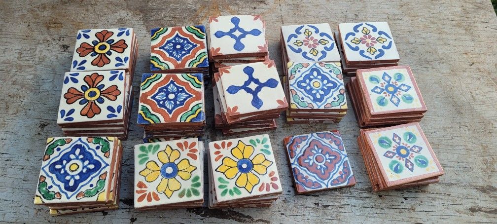 Mexican Tiles 73 Pieces 3"x3"
