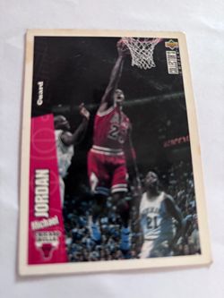 Michael Jordan Upper Deck Collector's Choice Basketball Card