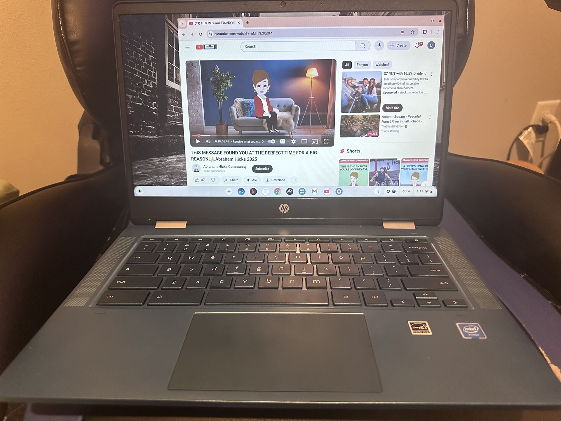 HP laptop Chrome