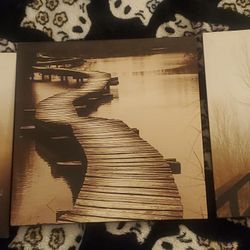 3 Piece Landscape Picture 